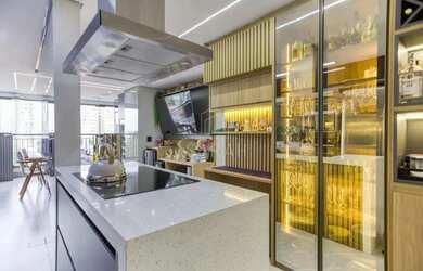 Imagem: O apartamento possui 2 Dormitórios, 2 Banheiros, 1 Vaga na