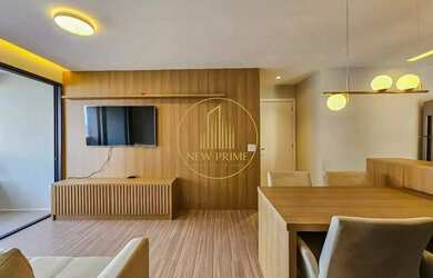 Imagem: O apartamento possui 2 Dormitórios, 2 Banheiros, 2 Vagas na