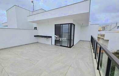 Imagem: O apartamento na cobertura possui 2 Dormitórios, 1 Banheiro