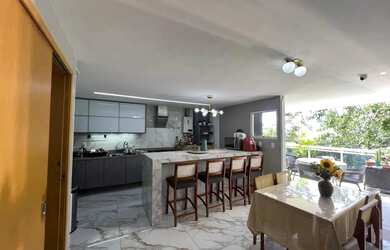 Imagem: O apartamento na cobertura possui 3 Dormitórios, 3 Banheiros