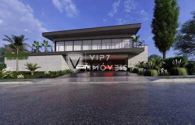 Imagem: A casa em condomínio possui 4 Dormitórios, 5 Banheiros, 5