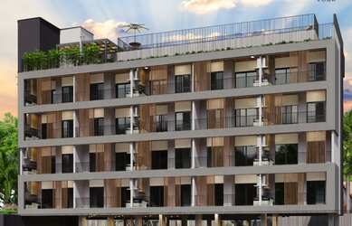 Imagem: O apartamento possui 1 Dormitório, 2 Banheiros e 36m² de Área