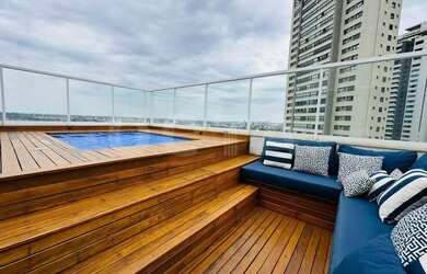 Imagem: O apartamento possui 3 Dormitórios, 4 Banheiros, 3 Vagas na