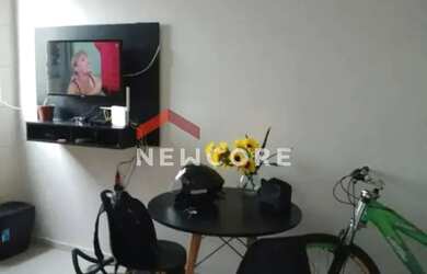 Imagem: O apartamento possui 1 Dormitório, 1 Banheiro, 40m² de Área