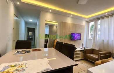 Imagem: O apartamento possui 2 Dormitórios, 1 Banheiro, 1 Vaga na garagem