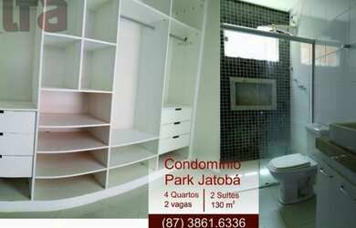 Imagem: A casa em condomínio possui 4 Dormitórios, 2 Vagas na garagem