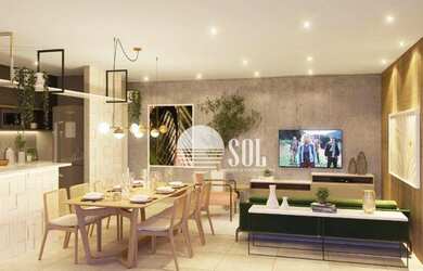 Imagem: O apartamento possui 3 Dormitórios, 2 Banheiros, 61m² de Área