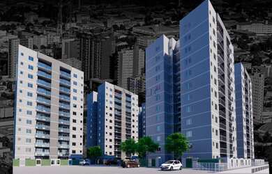 Imagem: O apartamento possui 1 Dormitório, 2 Banheiros, 68m² de Área