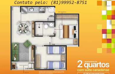 Imagem 6: Apartamento para venda tem 42 metros quadrados com 2 quartos em Imbiribeira...