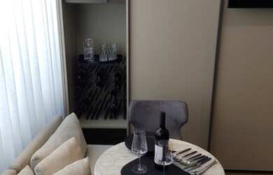 Imagem: O studio à venda possui 1 Dormitório, 1 Banheiro e 21m² de