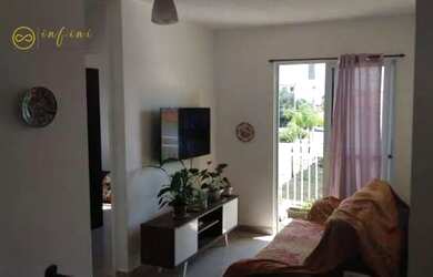 Imagem: O apartamento possui 2 Dormitórios, 1 Banheiro, 1 Vaga na garagem