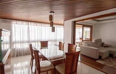 Imagem: O apartamento na cobertura possui 4 Dormitórios, 4 Banheiros