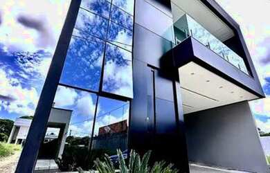 Imagem: A casa possui 4 Dormitórios, 4 Banheiros, 2 Vagas na garagem