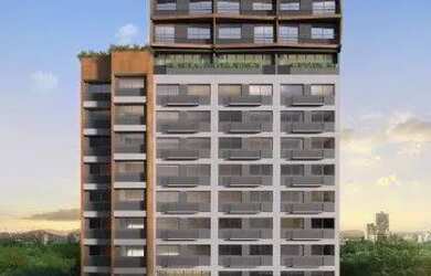 Imagem: A kitnet possui 1 Dormitório, 1 Banheiro, 24m² de Área e