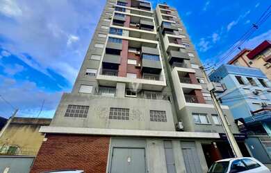 Imagem: O apartamento possui 1 Dormitório, 1 Banheiro, 1 Vaga na garagem