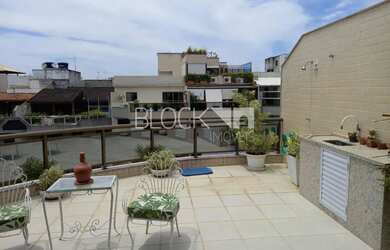 Imagem: O apartamento na cobertura possui 4 Dormitórios, 4 Banheiros