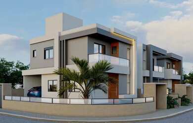 Imagem: A casa possui 3 Dormitórios, 3 Banheiros, 2 Vagas na garagem