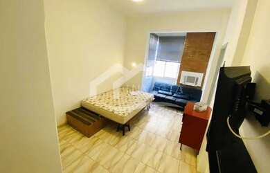 Imagem: A kitnet possui 1 Dormitório, 1 Banheiro, 35m² de Área e