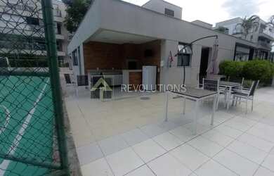 Imagem: O apartamento na cobertura possui 3 Dormitórios, 4 Banheiros