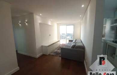 Imagem: O apartamento possui 2 Dormitórios, 2 Banheiros, 1 Vaga na