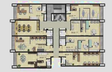 Imagem 6: Conjunto/Sala para Venda - 44.02m², 0 dormitórios, 1 vaga - Menino Deus