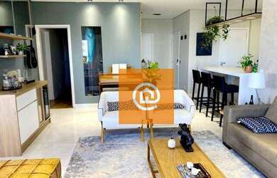 Imagem: O apartamento possui 3 Dormitórios, 4 Banheiros, 4 Vagas na