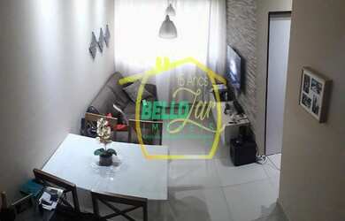 Imagem: O apartamento possui 2 Dormitórios, 2 Banheiros, 1 Vaga na