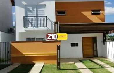 Imagem: A casa em condomínio possui 3 Dormitórios, 3 Banheiros, 2