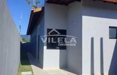 Imagem: A casa possui 2 Dormitórios, 1 Banheiro, 2 Vagas na garagem