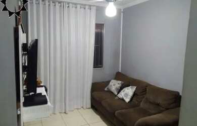 Imagem: O apartamento possui 3 Dormitórios, 1 Banheiro, 1 Vaga na garagem