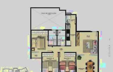 Imagem 14: Lançamento 2 e 3 quartos de frente para mar da Praia do Morro, Guarapari...