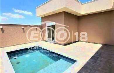 Imagem: A casa possui 3 Dormitórios, 3 Banheiros, 2 Vagas na garagem