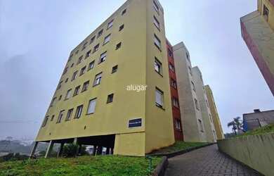 Imagem: O apartamento possui 2 Dormitórios, 1 Banheiro, 1 Vaga na garagem