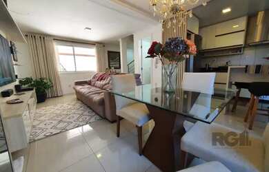 Imagem: A casa em condomínio possui 3 Dormitórios, 3 Banheiros, 1