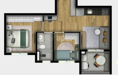Imagem 12: Apartamento - 42 metros quadrados com 2 quartos e 1 vaga - Vila Buarque...