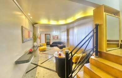 Imagem: O apartamento na cobertura possui 4 Dormitórios, 4 Banheiros