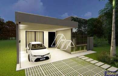 Imagem: A casa em condomínio possui 3 Dormitórios, 4 Banheiros, 4