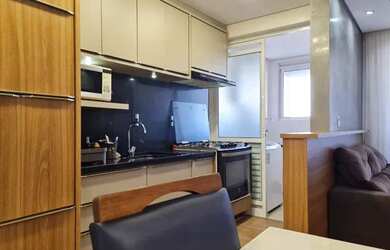 Imagem: O apartamento possui 2 Dormitórios, 2 Banheiros, 1 Vaga na