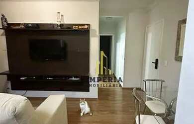 Imagem: O apartamento possui 2 Dormitórios, 2 Banheiros, 1 Vaga na