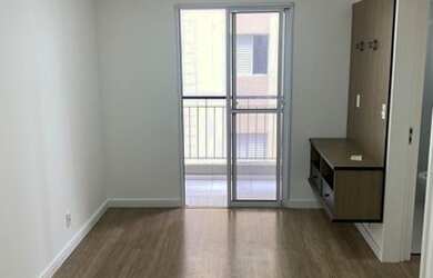 Imagem: O apartamento possui 1 Dormitório, 1 Banheiro, 1 Vaga na garagem