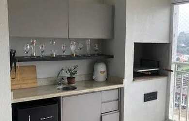 Imagem: O apartamento possui 3 Dormitórios, 4 Banheiros, 3 Vagas na