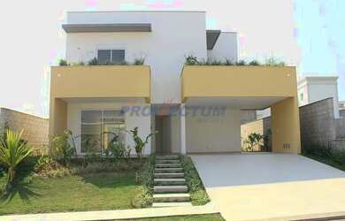 Imagem: A casa em condomínio possui 4 Dormitórios, 5 Banheiros, 4