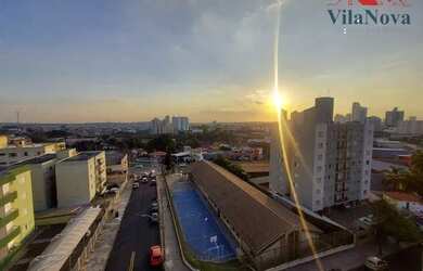 Imagem: O apartamento possui 1 Dormitório, 1 Banheiro, 1 Vaga na garagem