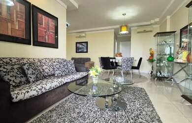 Imagem: O apartamento possui 4 Dormitórios, 5 Banheiros, 3 Vagas na