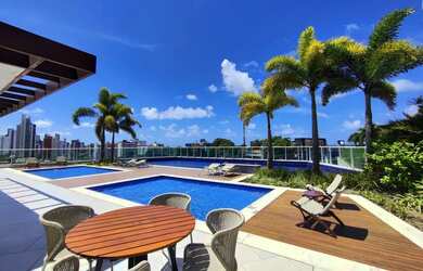 Imagem: O apartamento possui 2 Dormitórios, 2 Banheiros, 2 Vagas na