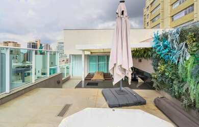 Imagem: O apartamento na cobertura possui 2 Dormitórios, 2 Banheiros