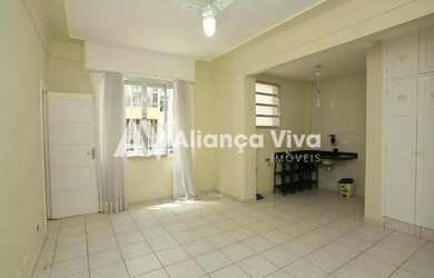 Imagem: O apartamento possui 1 Dormitório, 1 Banheiro, 54m² de Área