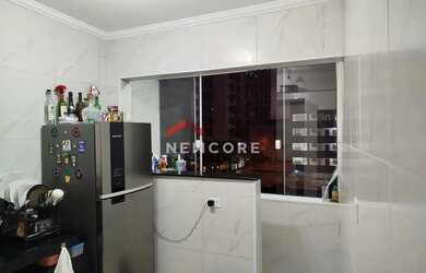 Imagem: O apartamento possui 1 Dormitório, 1 Banheiro e 35m² de Área