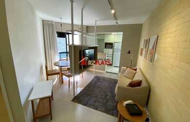 Imagem: O studio possui 2 Dormitórios, 2 Banheiros, 2 Vagas na garagem