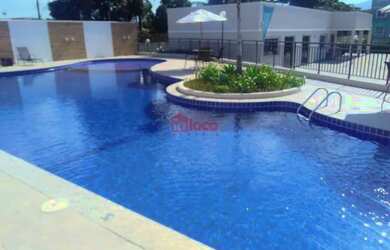 Imagem: O apartamento possui 2 Dormitórios, 1 Banheiro, 1 Vaga na garagem